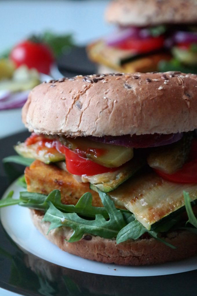 Tofu-Burger – Vegane Küche