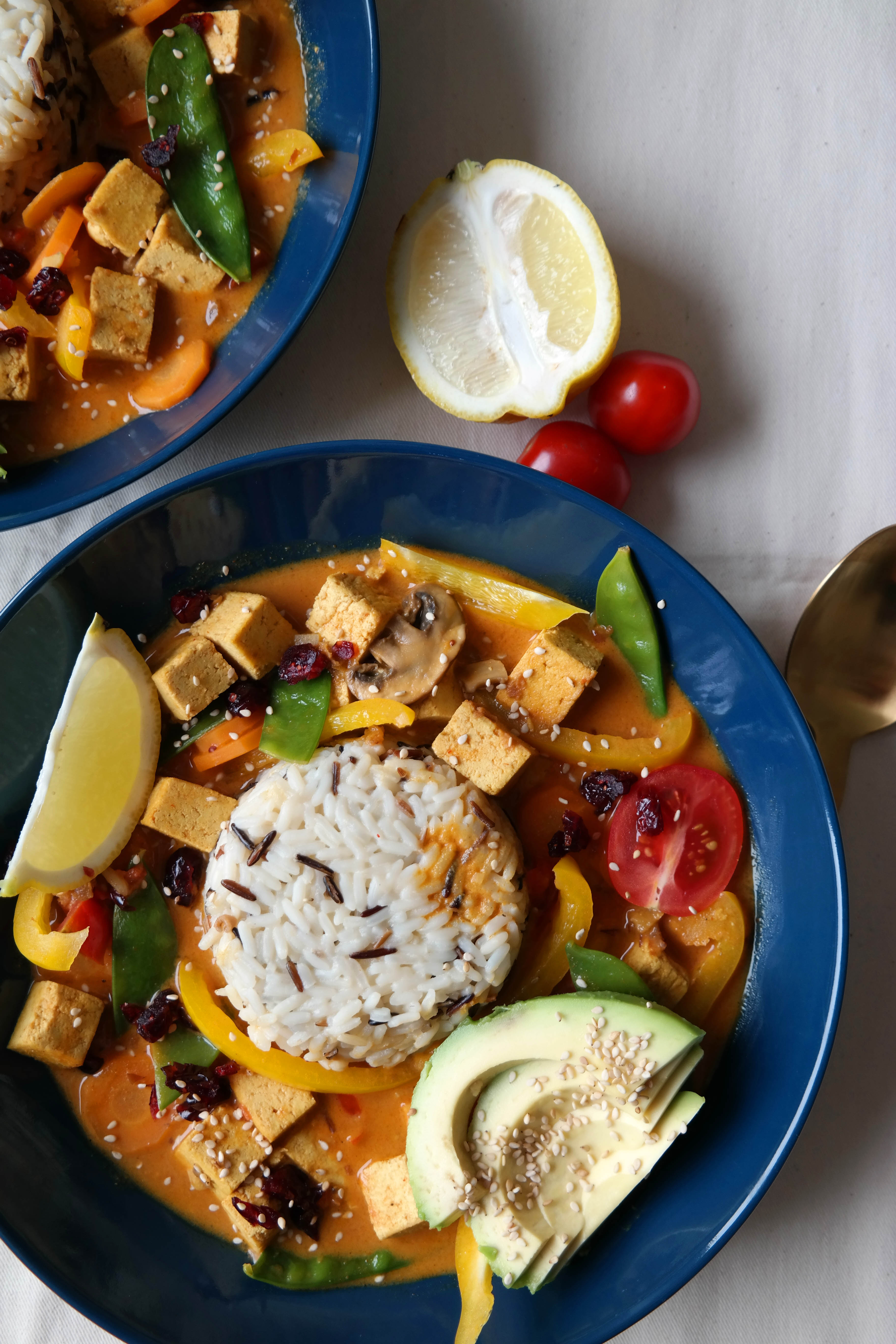 Gemüse-Tofu Curry Rezept vegan