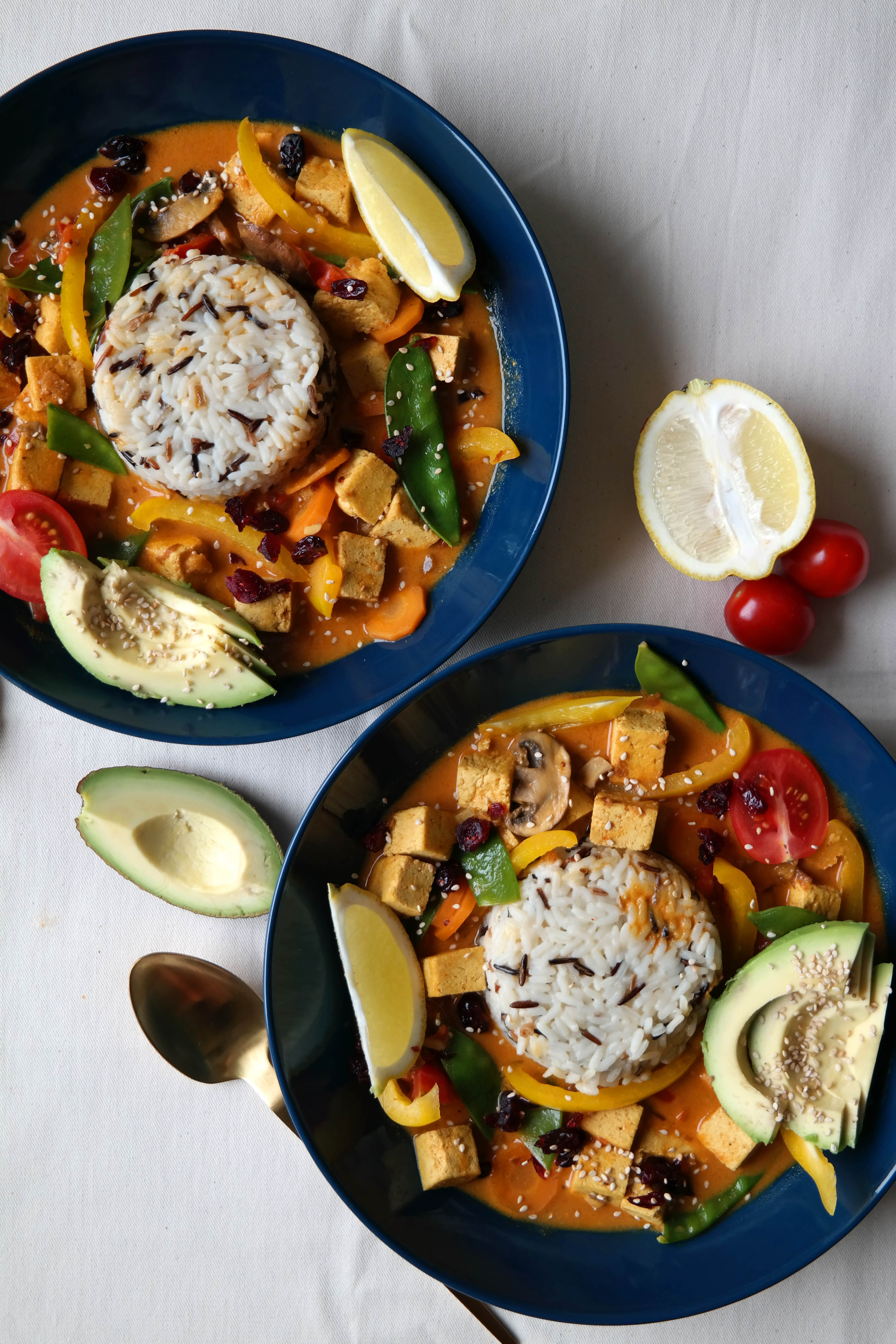 Gemüse-Tofu Curry – Vegane Küche