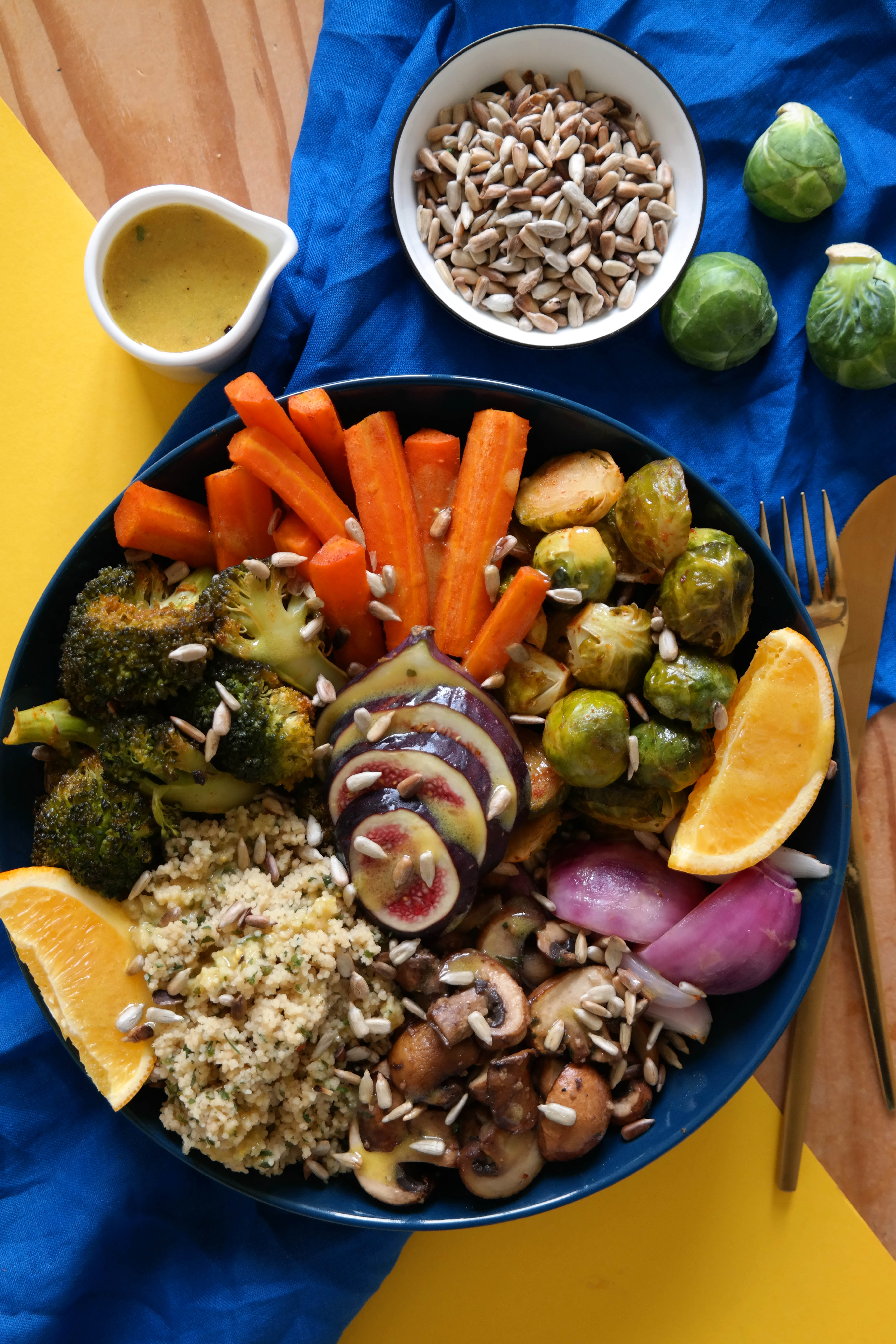 Roasted Veggie Bowl Vegane Küche